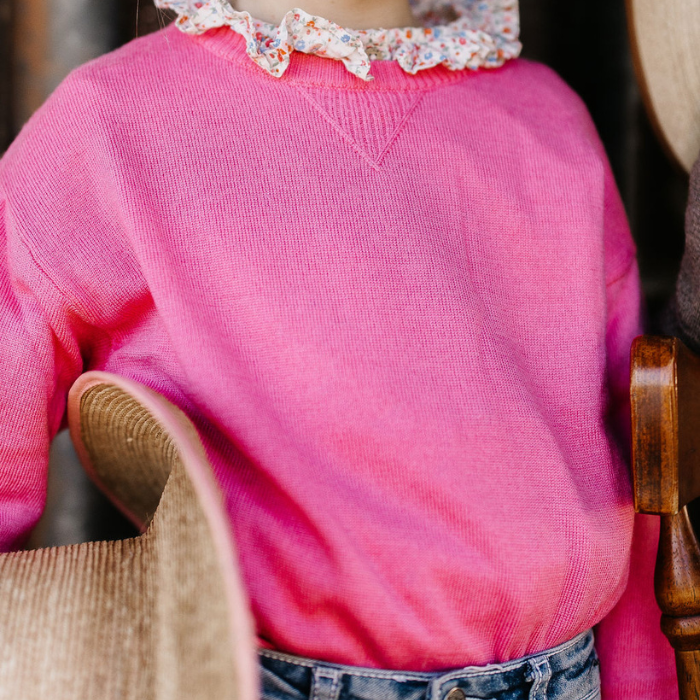 Slouchy Essential | Hot Pink