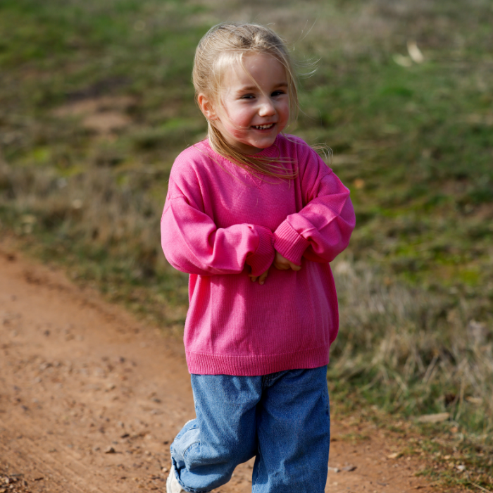 Rockie Jumper | Flamingo