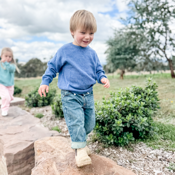 The Rocky Jumper | Denim