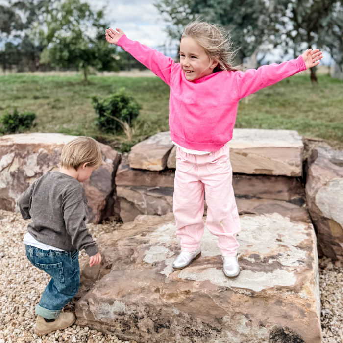 The Rocky Jumper | Flamingo
