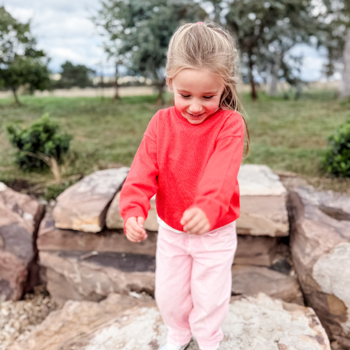 The Rocky Jumper | Cherry