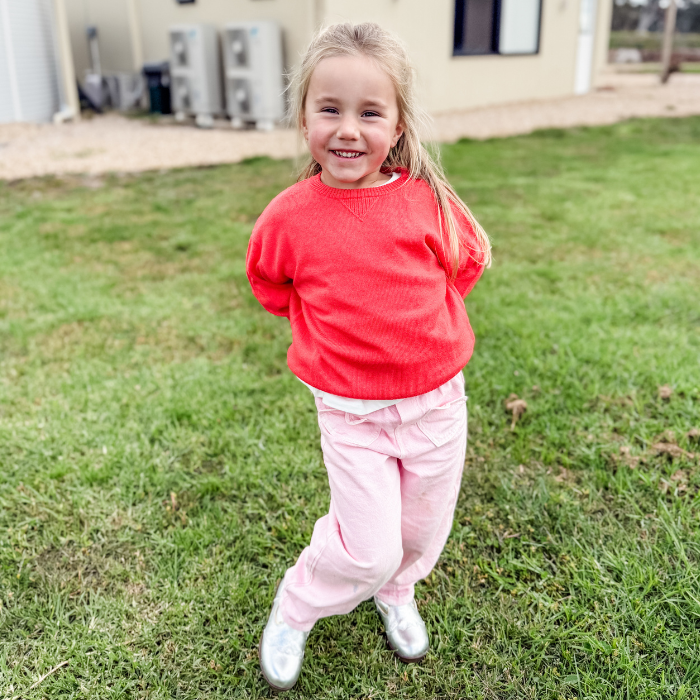 The Rocky Jumper | Cherry